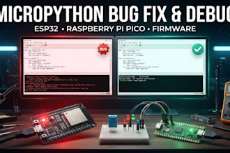 fix micropython bugs crashes boot loops and firmware problems