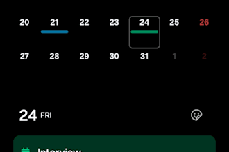 organize and manage your calender