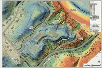 process lidar point clouds, create 3d models, dem, dsm and topographic maps