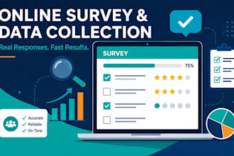 create and distribute your online survey for real responses