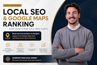 do france local seo to rank your business on google maps and local search