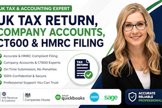 file UK tax return, UK company accounts, corporation tax ct600 and hmrc