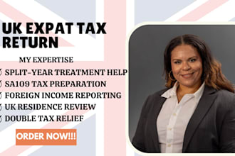 file your UK expat and non resident tax return with sa109 and foreign income