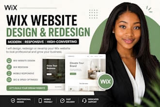 do wix website design wix redesign wix expert wix website redesign