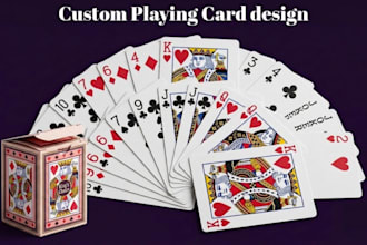 design playing cards, card game design poker cards 52 card deck blackjack box