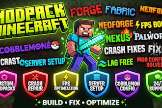 modpack minecraft, forgefabric, neoforge, fps, nexus palworld, cobblemon
