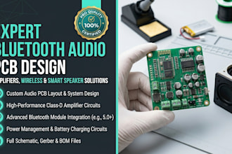 design bluetooth speaker amplifier audio pcb wireless audio electronics smart sp