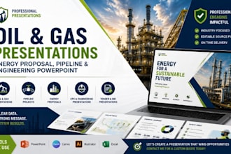 do oil and gas presentation, energy proposal, pipeline, engineering powerpoint