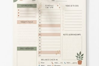 create digital planners and wall art