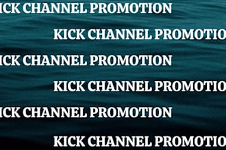 do kick channel with audience growth promotion to reach your targeted audience