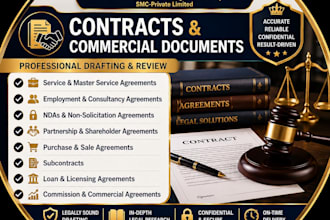 provide contracts and commercial documents