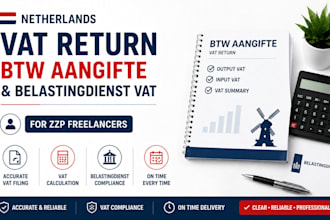 file netherlands vat return btw aangifte and belastingdienst vat for zzp and bv