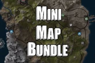 fully design a custom fivem NYC, la,ls minimap for your server