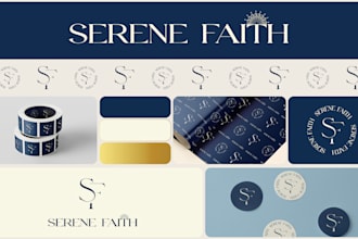 create a complete brand identity and visual branding kit