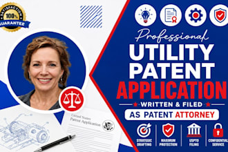 write and file your utility patent application as patent attorney