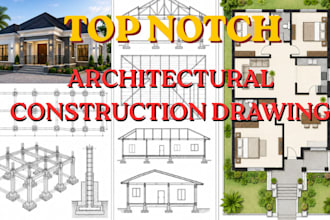 draw architectural structural engineering construction drawing permit drawing