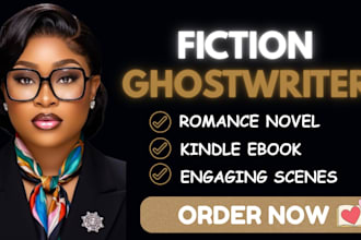 expertly ghostwrite romance novel fiction kindle ebook