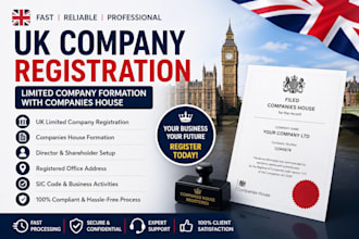 uk company ltd vat llc sas registration uk us proof of address uk business reg