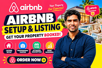 do airbnb listing, promotion, marketing, and airbnb seo to increase bookings