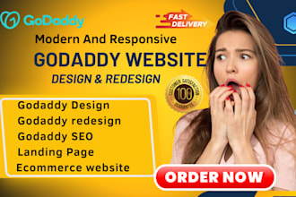 design godaddy, redesign godaddy and connect godaddy domain to your website