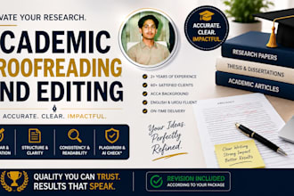 write and edit academic content