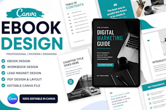 do canva ebook design editable canva journal canva ebook canva worksheet design