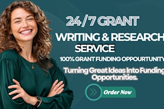grant writing, grant proposal, business plan, grant research, grant application