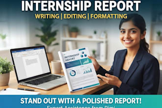 write, edit and format your internship report or paper