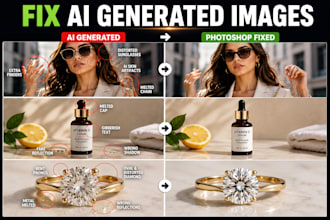 fix ai generated images in photoshop and remove ai artifacts