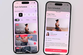build custom fitness app workout app gmy app or personal trainer app