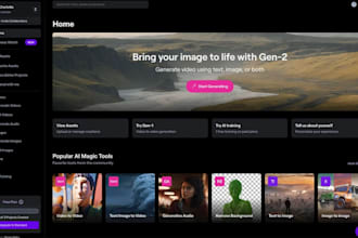 develop ai video generator app, ai video editor app, ai image enhancer app