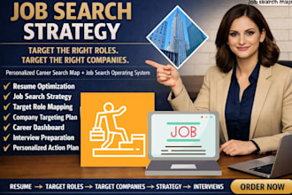 build your job search strategy and target companies for your career