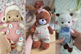 create crochet pattern amigurumi crochet pattern PDF pattern design