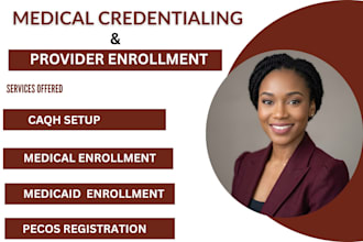 do medical credentialing provider enrollment caqh pecos medicare and medicaid