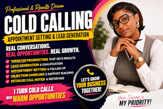 do VA, janitorial, solar and real estate cold calling, and appointment setting