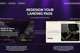 redesign your landing page to convert better