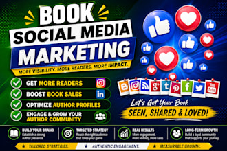 do book marketing and promotion on social media
