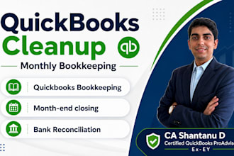 clean up and reconcile your quickbooks online books