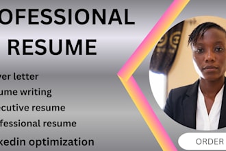 craft a professional resume, cover letter, ats resume and resume writing