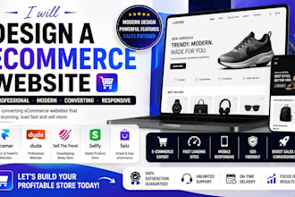 design a ecomerce website with framer duda sell the trend sellfy selz website