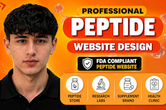 build peptide website peptide store research peptide woocommerce peptide website