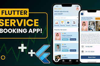 build flutter appointment app, scheduling app or booking app
