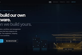 create professional custom tailored software