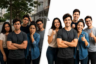 do transparent background removal and photo cutout