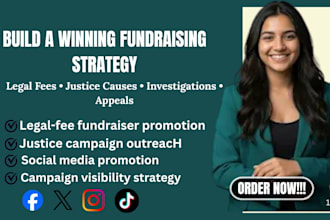 promote gofundme campaigns for legal fees, appeals and justice