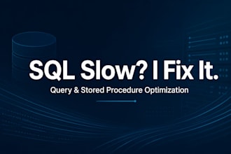 optimize your sql server queries and stored procedures for faster performance