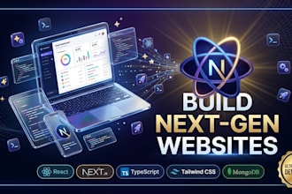 build, redesign, customize or fix react and next js website