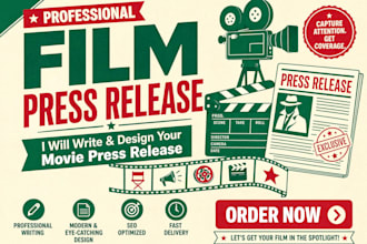 do film press release, pr distribution, public relations, media coverage