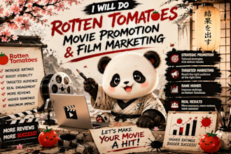organic rotten tomatoes movie promotion film marketing  imdb and letterboxd tubi