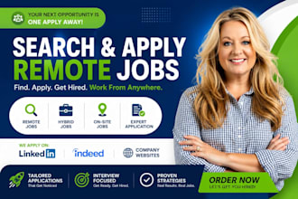 search and apply for onsite remote job application job hunting